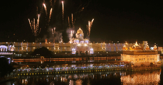 Curtailed fireworks display at Golden Temple this Diwali
