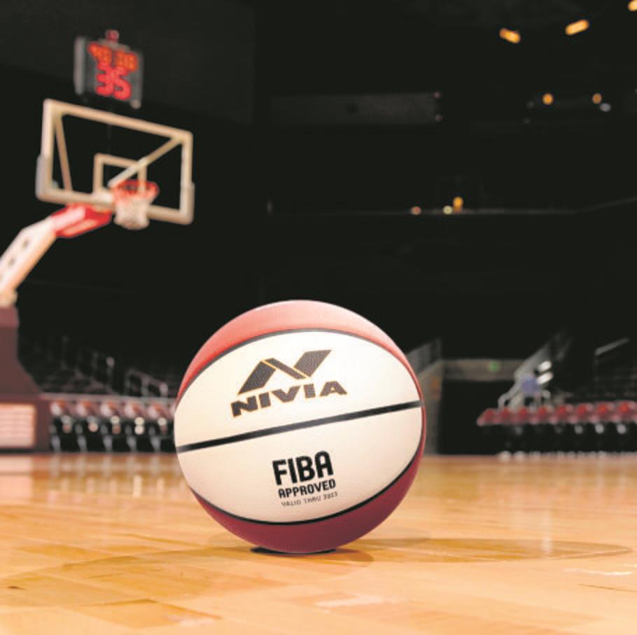 Nivia’s basketball gets FIBA certification