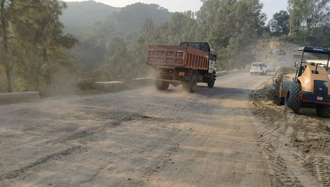 Matour-Shimla NH project delayed, commuters fume