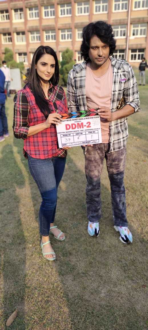 Dev Kharoud and Japji Khera start shooting for the sequel of Daakuan Da Munda