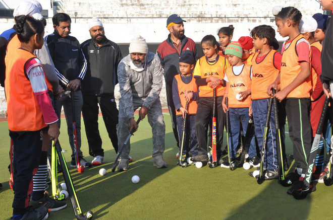 Budding players get tips from Olympians