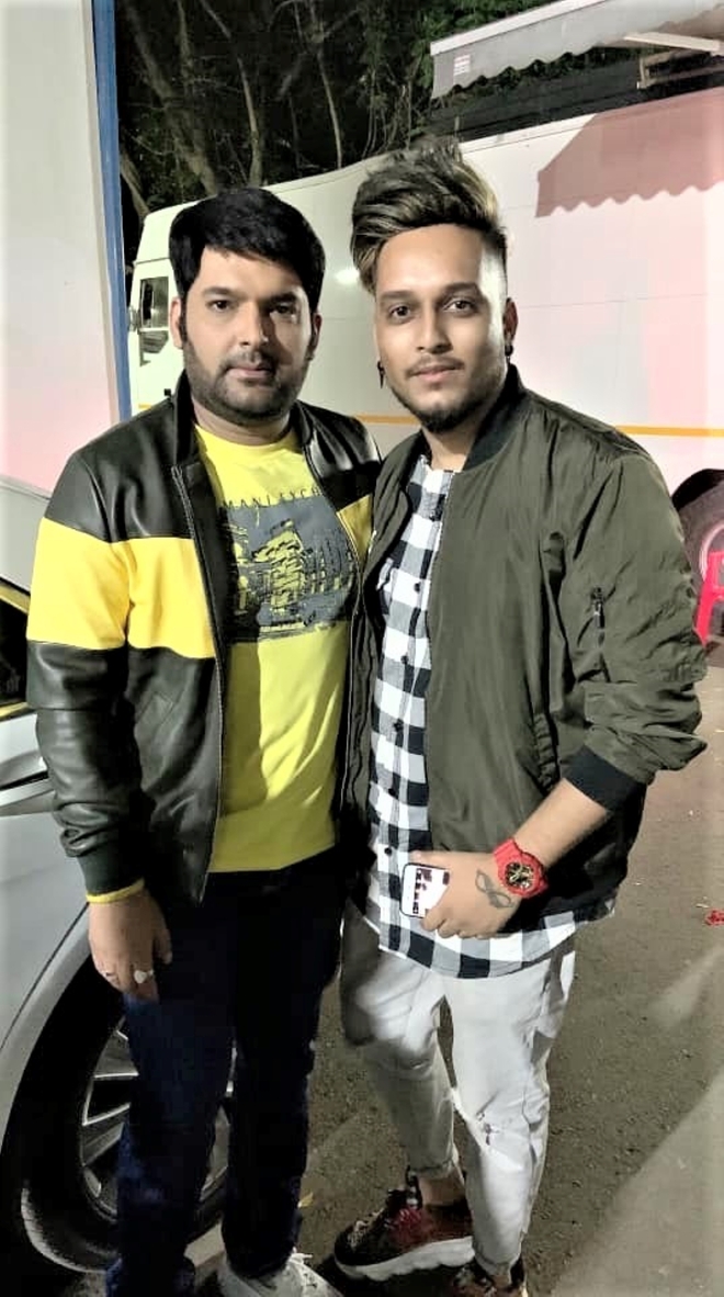 Mark of respect: OyeKunaal gets Kapil Sharma’s name inked on his hand