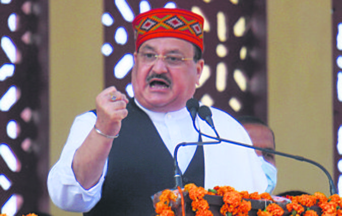 BJP chief JP Nadda tries to quell bickering in party