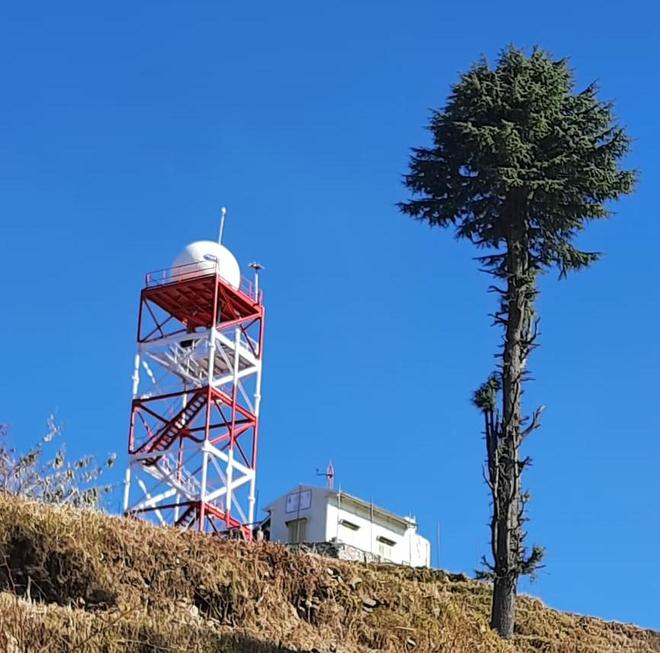 First doppler weather radar installed at Kufri