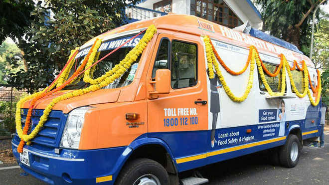 Food testing van gets going for Ludhiana residents