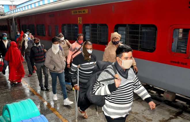 Track blocked, train services from Amritsar disrupted