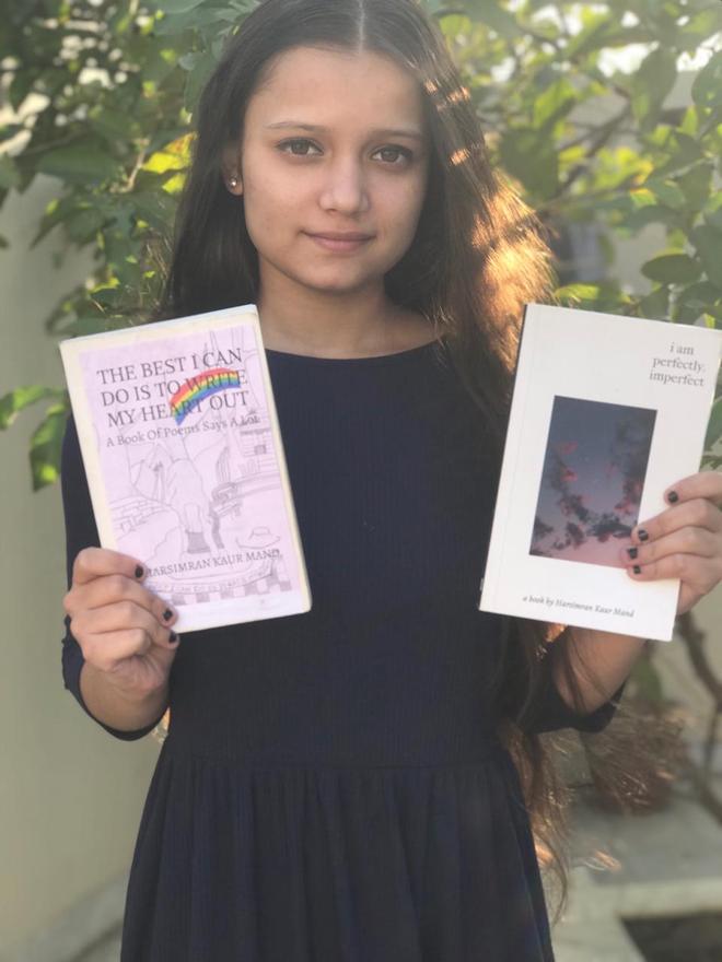 At 16, she is already an author of 2 books