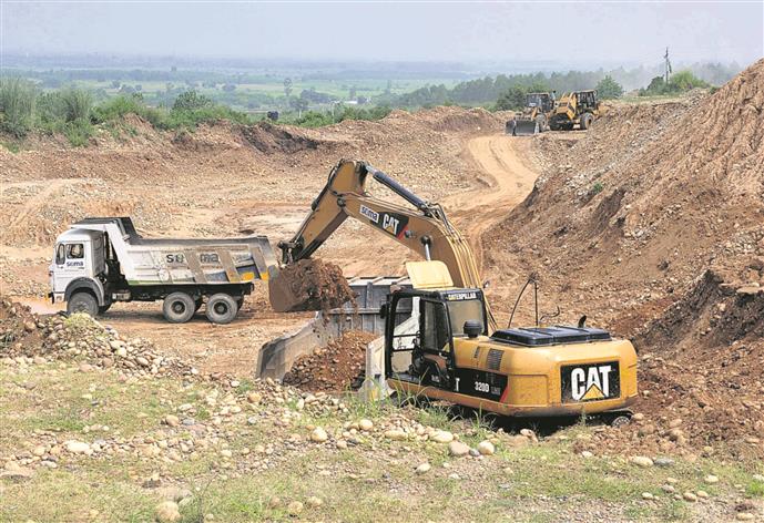 Five booked for illegal sand mining
