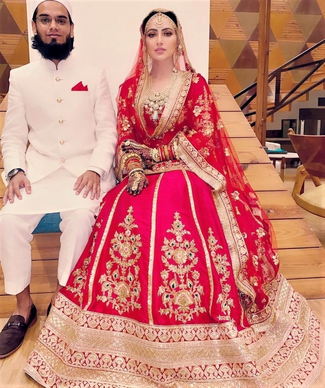 Sana Khan marries Mufti Anas The Tribune India