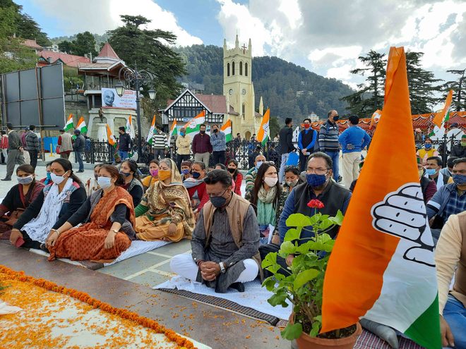 Himachal Congress dedicates day to farmers’ rights