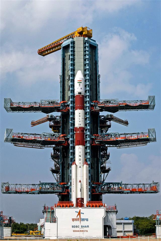 PSLV rocket lifts-off with India's 42nd communication satellite CMS-01