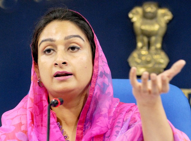 Harsimrat Kaur Badal admitted to PGI after she complains of breathlessness