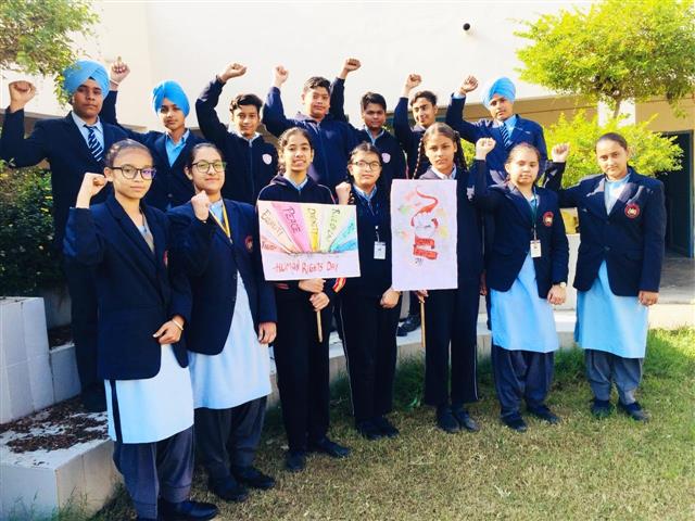 Students observe Human Rights Day, enjoy fun activities
