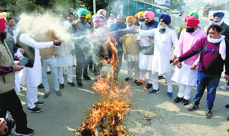 Farm Acts: LIP leaders burn PM Modi’s effigy in protest