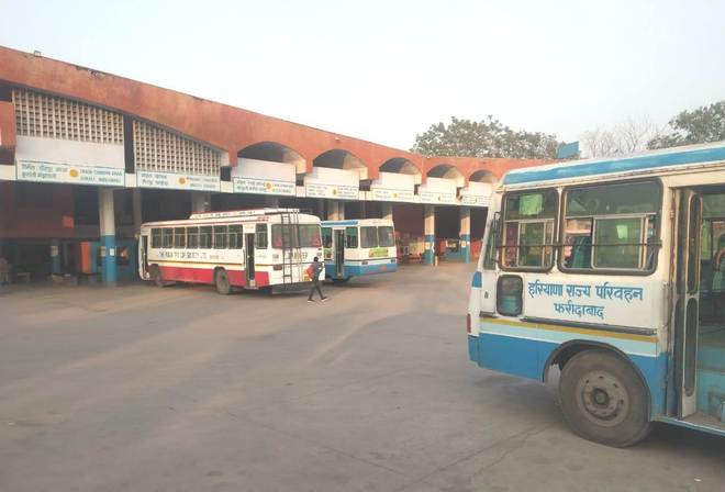In 5 days, Faridabad bus depot suffers Rs 35L revenue loss