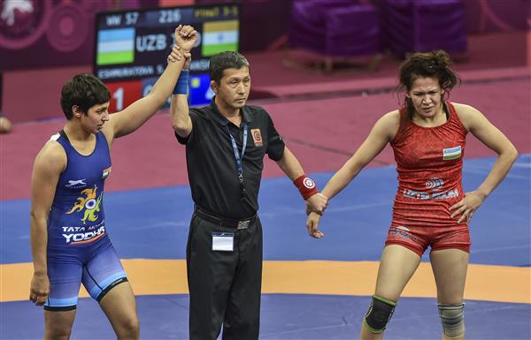 Vinesh, Anshu win bronze medals for India in Asian Wrestling Championships