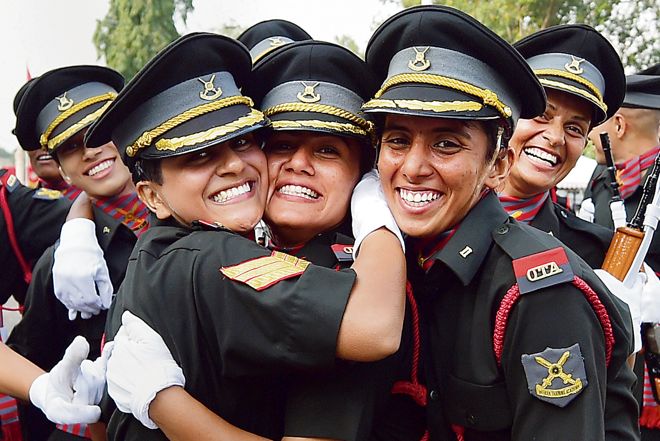 Women deserve a bigger role in armed forces