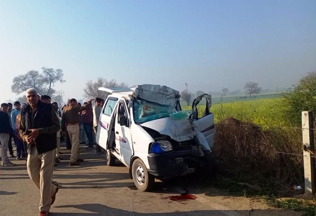 6 die as car rams into stationary truck in Hisar