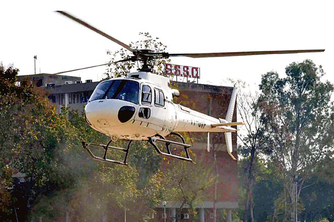 Get set for chopper ride in Chandigarh this month-end