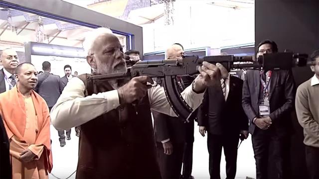 Our target is USD 5 billion of defence export in next 5 years: PM Modi at DefExpo