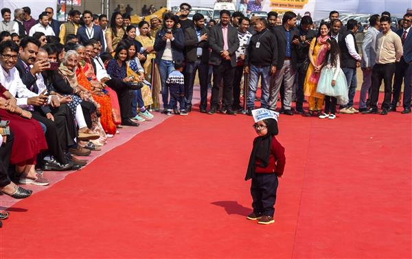 Meet the ‘Little Mufflermen’ who attended Kejriwal’s oath-taking ceremony