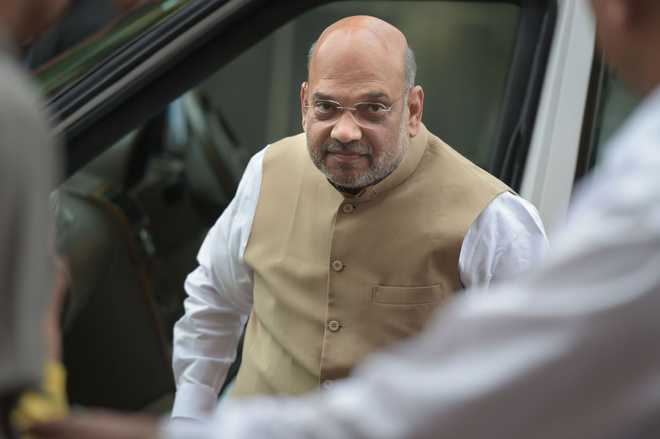 Amit Shah holds meeting with Delhi L-G, CM, leaders of political parties