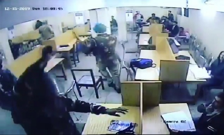 Jamia committee releases video of purported police brutality inside library; political parties react