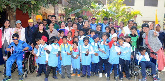 Special kids show their skills in sports