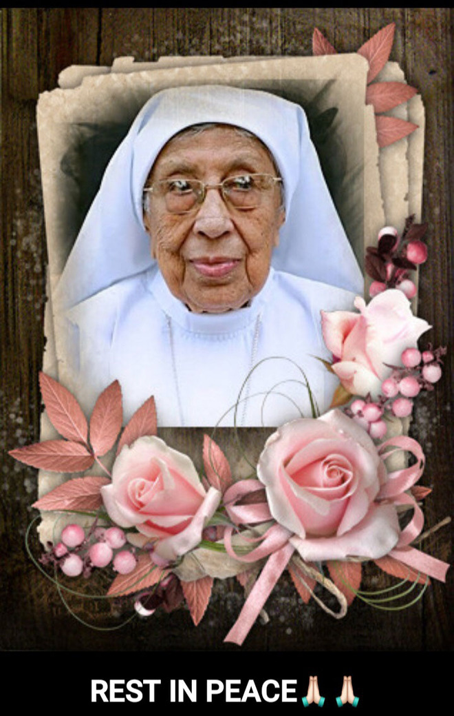 Ludhiana’s Sister Mirabelle dies at 101