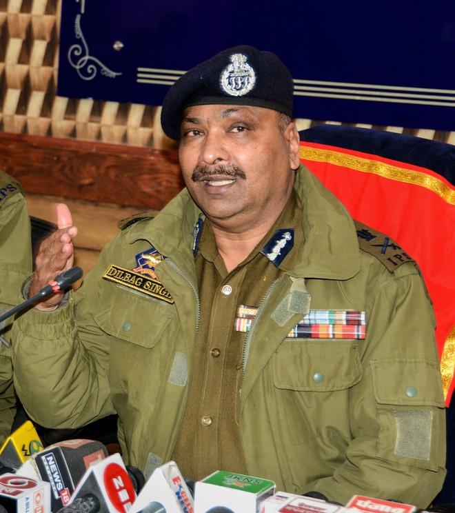 Decline in violence-related incidents, says J&K DGP