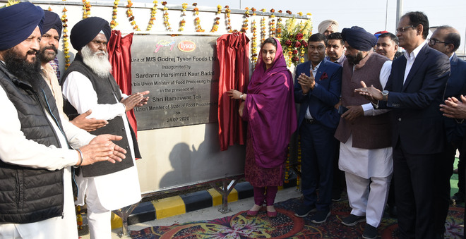 Harsimrat inaugurates 2 food-processing units