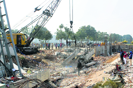Kharar building collapse: Builder, contractor booked; on the run