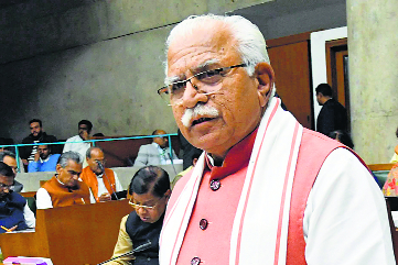 Khattar’s touch: Budget on tablets, shloks & liberal allocations