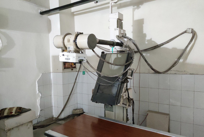 X-ray machine lies defunct at Bathinda Civil Hospital, patients suffer