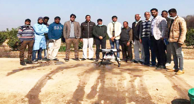 Drone helps foil locust attack in fields near Indo-Pak border