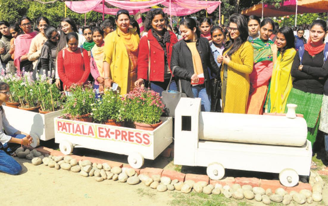 Flower show adds colour to Patiala heritage festival at Baradari Gardens
