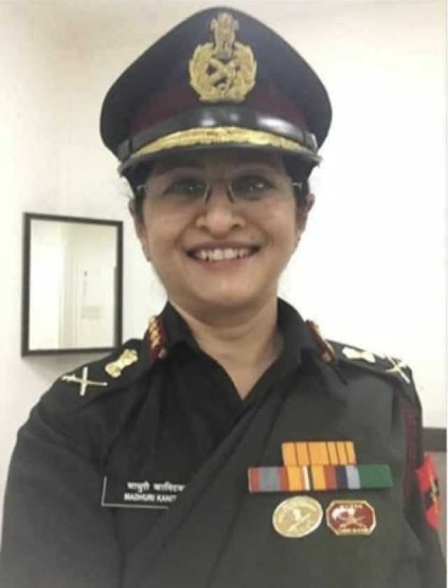 Madhuri Kanitkar becomes third woman to assume rank of lieutenant general