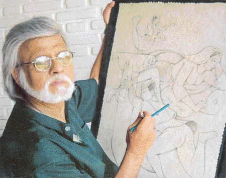 Satish Gujral: Passage from pain to peace