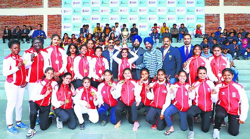 Chandigarh University girls emerge champs
