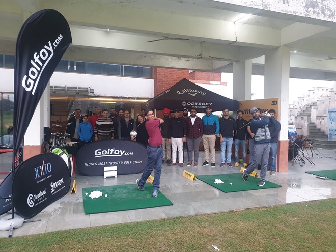 Golf equipment exhibition concludes at Mohali range