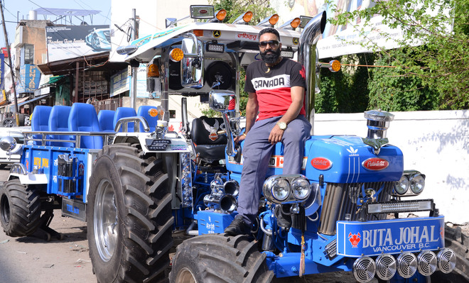 Jalandhar-based NRI modifies his tractor into luxury vehicle