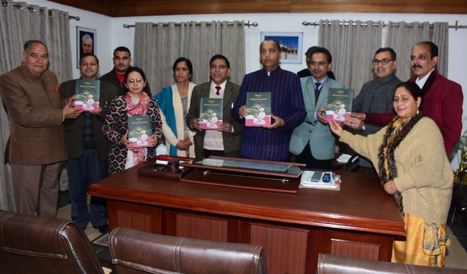 CM releases book on Himachal  history
