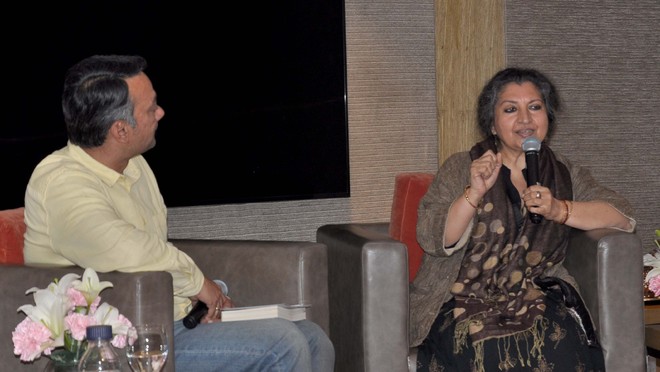 Novelist Geetanjali throws light on her Ret Samadhi
