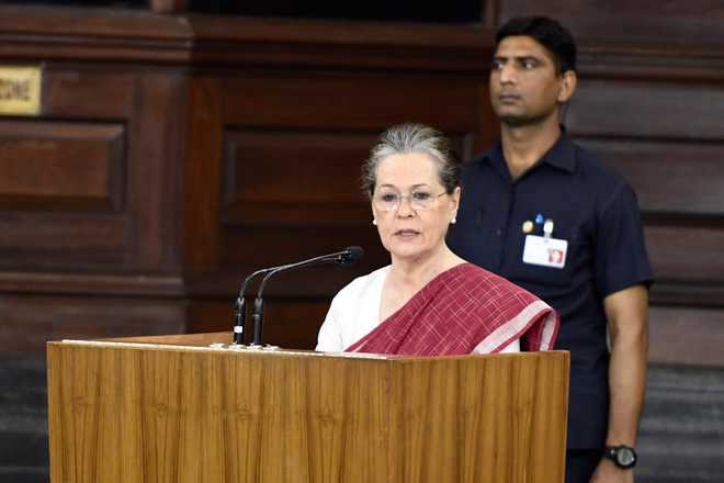 Sonia to PM: Suspend Central Vista plan, ban govt ads for 2 years