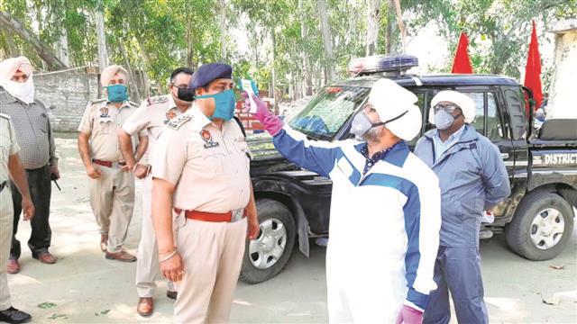 2,600 cops examined under Covid-19 screening drive in Hoshiarpur