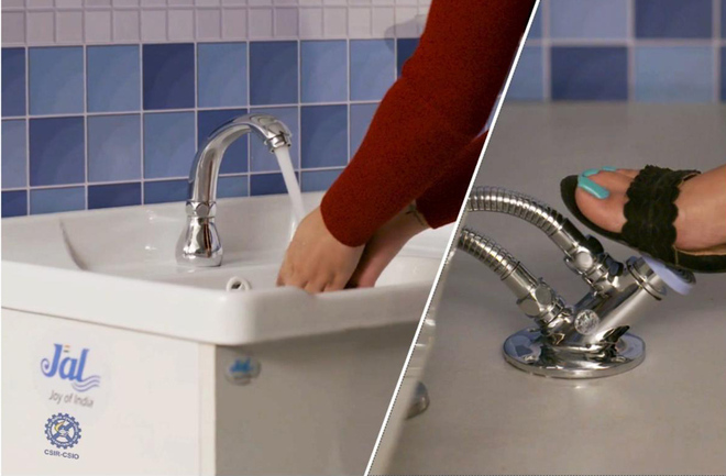 CSIO develops foot-operated water dispensing faucet