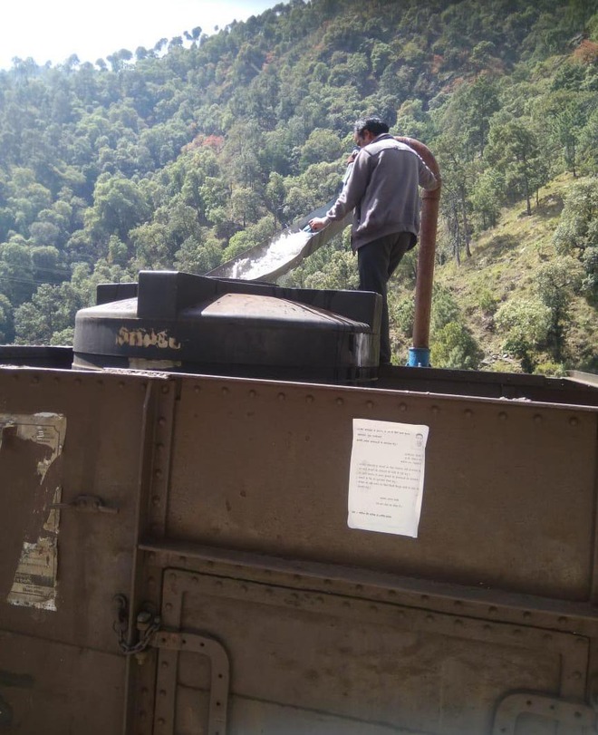 Ambala starts water train on Kalka-Shimla section