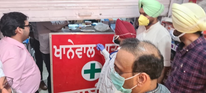 Health Dept seals chemist shop in Patiala