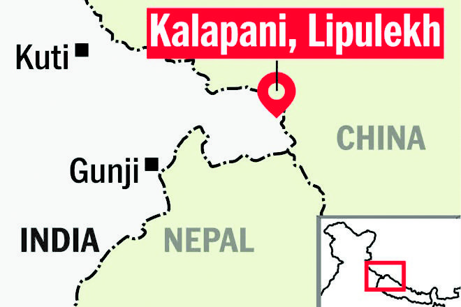 Nepal puts on hold changes on map, does not include three disputed areas with India