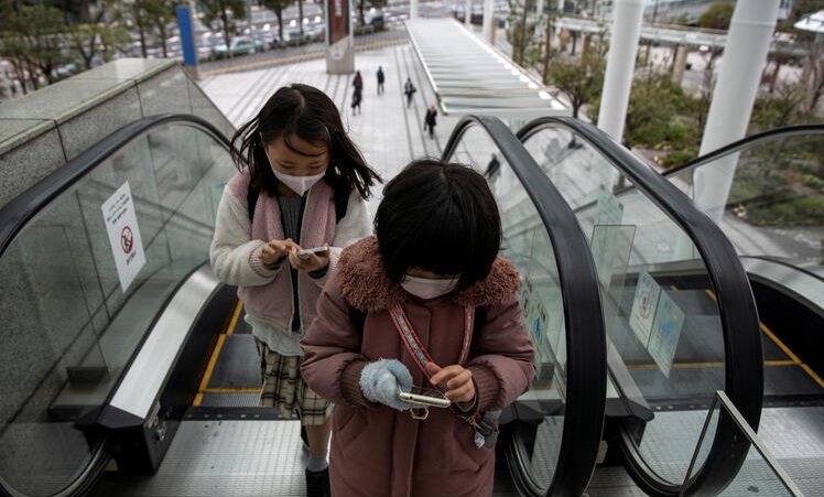 Masks too dangerous for children under two, says Japan medical group